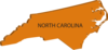 3d North Carolina Map Clip Art